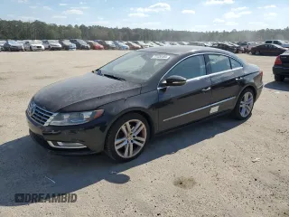 2013 Volkswagen CC Lux with VIN WVWRN7AN8DE524355, listed as a Copart auction lot 77420184 with 96,422 mi miles and Salvage Title. Bid and sale history available at carsss.com. Image 1.