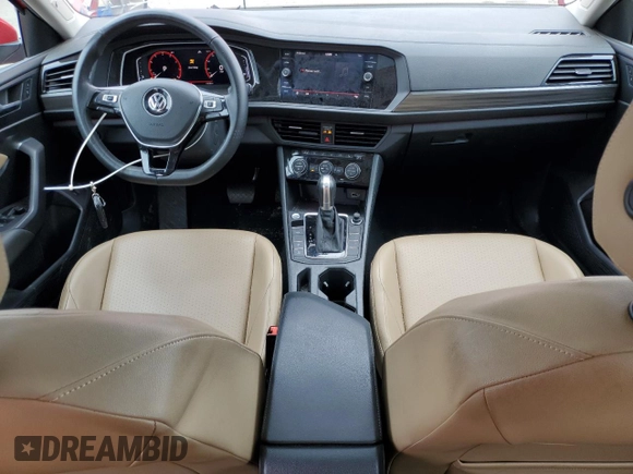 2019 Volkswagen Jetta SEL with VIN 3VWE57BUXKM192217, listed as a Copart auction lot 62532145 with 43,638 mi miles and Salvage title. Bid and sale history available at DreamBid. Image 8.