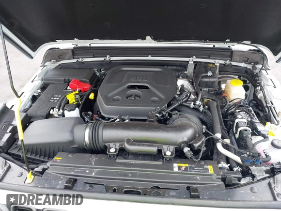 2025 Jeep Wrangler Sport S with VIN 1C4PJXDN0SW524002, listed as a IAAI auction lot 41625940 with 1,924 mi miles and . Bid and sale history available at DreamBid. Image 10.