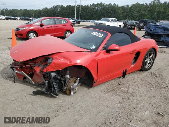 2014 Porsche Boxster с VIN WP0CA2A84ES120776, выставлен на аукционе Copart как лот 55260155 с пробегом 63 891 миль миль и Списание • Salvage title. История ставок и продаж доступна на DreamBid. Изображение 1.
