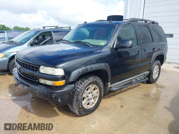 2003 Chevrolet Tahoe Z71 with VIN 1GNEK13Z93R267077, listed as a IAAI auction lot 42504842 with 294,707 mi miles and . Bid and sale history available at DreamBid. Image 2.