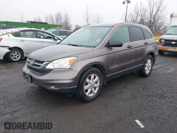2011 Honda CR-V SE with VIN 5J6RE4H49BL110385, listed as a IAAI auction lot 41091191 with 209,187 mi miles. Bid and sale history available at carsss.com. Image 2.