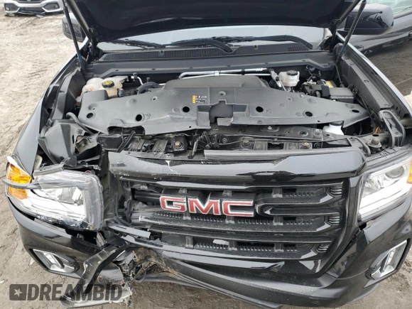 2022 GMC Canyon 2WD Elevation with VIN 1GTG5CEN3N1170263, listed as a Copart auction lot 89396125 with 15,310 mi miles and Salvage Title. Bid and sale history available at carsss.com. Image 12.