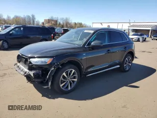2022 Audi Q5 S line Premium Plus z VIN WA1EABFY2N2067880, wystawiony jako Copart lot #53559415 z przebiegiem Nie podano mil oraz Szkoda całkowita • Salvage title. Historia ofert i sprzedaży dostępna na DreamBid. Obrazek 1.