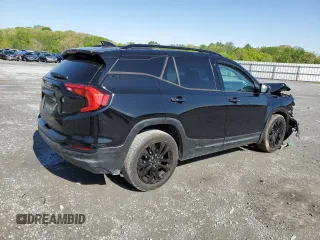 2020 GMC Terrain SLE z VIN 3GKALMEV0LL179840, wystawiony jako Copart lot #52201975 z przebiegiem 122 850 mil mil oraz Szkoda całkowita • Salvage title. Historia ofert i sprzedaży dostępna na DreamBid. Obrazek 3.