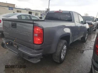 2021 Chevrolet Colorado 2WD LT with VIN 1GCHSCEA2M1286997, listed as a Copart auction lot 88951555 with 60,948 mi miles and Salvage title. Bid and sale history available at DreamBid. Image 3.