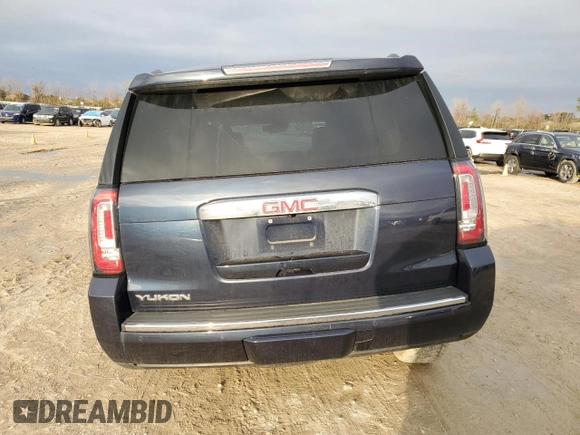 2019 GMC Yukon Denali with VIN 1GKS2CKJ4KR367450, listed as a Copart auction lot 44727615 with 0 mi miles and Non Repairable. Bid and sale history available at carsss.com. Image 6.