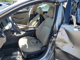 2015 Kia Optima EX with VIN 5XXGN4A71FG446118, listed as a Copart auction lot 61590675 with 120,577 mi miles and Salvage title. Bid and sale history available at DreamBid. Image 10.