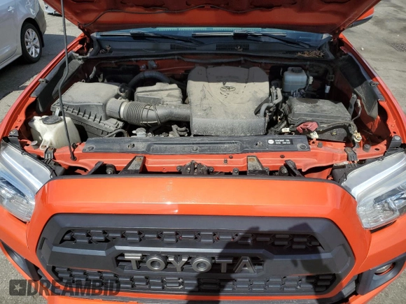 2017 Toyota Tacoma SR5 with VIN 3TMCZ5AN4HM055103, listed as a Copart auction lot 49239365 with 183,286 mi miles and Salvage Title. Bid and sale history available at carsss.com. Image 11.