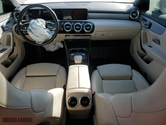 2020 Mercedes-Benz CLA with VIN WDD5J4GB2LN034410, listed as a Copart auction lot 46131615 with 0 mi miles and Salvage Title. Bid and sale history available at carsss.com. Image 8.