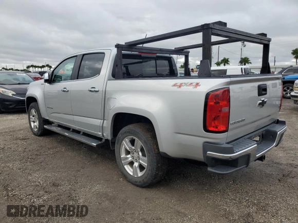 2017 Chevrolet Colorado 4WD LT with VIN 1GCPTCE17H1154221, listed as a Copart auction lot 74957944 with 38,854 mi miles and Non repairable. Bid and sale history available at DreamBid. Image 2.