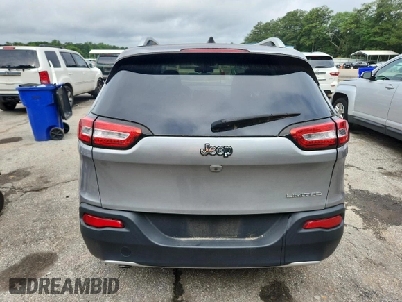 2016 Jeep Cherokee Limited with VIN 1C4PJLDB3GW164956, listed as a Copart auction lot 60465625 with Not provided miles and Clean title. Bid and sale history available at DreamBid. Image 6.
