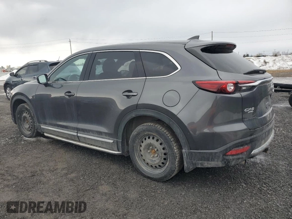 2019 Mazda CX-9 Grand Touring with VIN JM3TCBDY7K0318157, listed as a Copart auction lot 48180395 with 87,423 mi miles and Salvage Title. Bid and sale history available at DreamBid. Image 2.