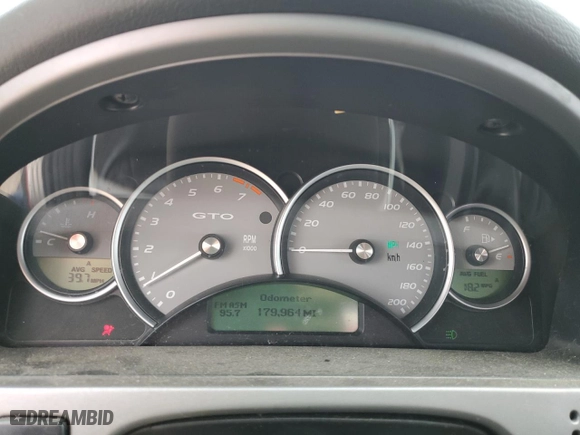 2006 Pontiac GTO with VIN 6G2VX12U66L564449, listed as a Copart auction lot 71022094 with NaN miles and Salvage Title. Bid and sale history available at carsss.com. Image 9.