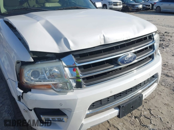2015 Ford Expedition Max Limited with VIN 1FMJK1KT0FEF01487, listed as a IAAI auction lot 41480003 with Not Provided miles. Bid and sale history available at carsss.com. Image 6.