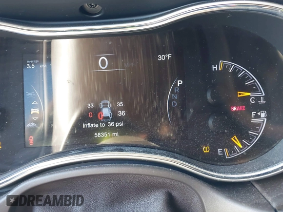2017 Jeep Grand Cherokee Overland with VIN 1C4RJFCG5HC941289, listed as a IAAI auction lot 41406958 with 58,351 mi miles. Bid and sale history available at carsss.com. Image 15.
