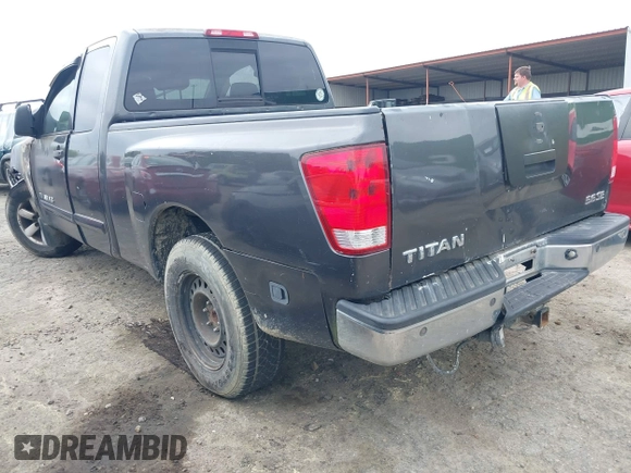 2008 Nissan Titan SE with VIN 1N6AA06A18N340867, listed as a IAAI auction lot 41945393 with Not Provided miles. Bid and sale history available at carsss.com. Image 3.