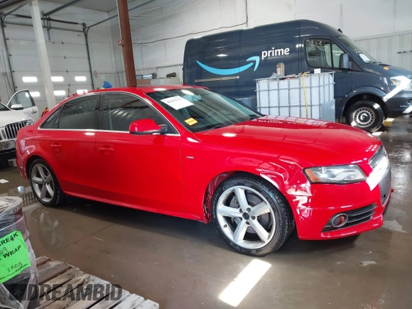 2012 Audi A4 2.0T Premium Plus with VIN WAUEFAFL4CN013057, listed as a IAAI auction lot 41565131 with 104,448 mi miles. Bid and sale history available at carsss.com. Image 13.