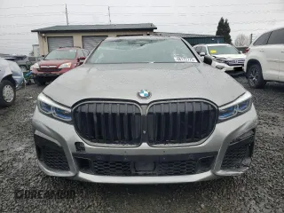 2020 BMW 7 Series 750i xDrive with VIN WBA7U2C00LGJ59975, listed as a Copart auction lot 48172775 with Not provided miles and Salvage title. Bid and sale history available at DreamBid. Image 5.