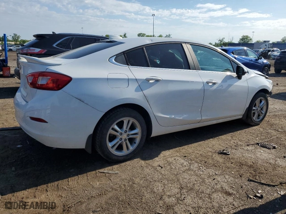 2017 Chevrolet Cruze LT with VIN 1G1BE5SM8H7168018, listed as a Copart auction lot 49304725 with 73,302 mi miles and Non Repairable. Bid and sale history available at carsss.com. Image 3.
