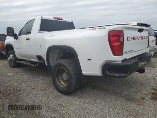 2022 Chevrolet Silverado 3500HD Work Truck with VIN 1GC3YSEY4NF123899, listed as a Copart auction lot 76043744 with 0 mi miles and Salvage Title. Bid and sale history available at carsss.com. Image 2.