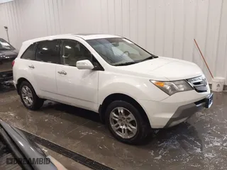 2007 Acura MDX Tech Pkg with VIN 2HNYD28337H508190, listed as a IAAI auction lot 41916213 with 184,119 mi miles. Bid and sale history available at carsss.com. Image 1.