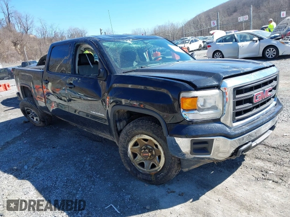 2014 GMC Sierra 1500 with VIN 3GTU2TEH6EG197593, listed as a IAAI auction lot 41645947 with 236,667 mi miles. Bid and sale history available at carsss.com. Image 1.