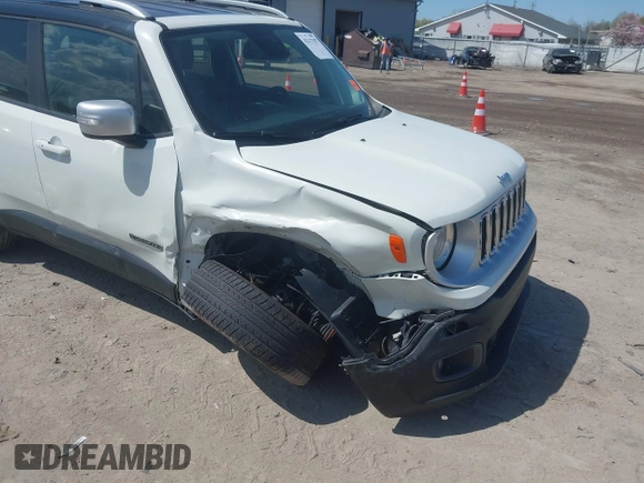 2017 Jeep Renegade Limited with VIN ZACCJBDB3HPE47042, listed as a IAAI auction lot 42117357 with 139,686 mi miles and . Bid and sale history available at DreamBid. Image 6.