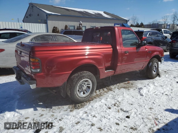 1999 Ford Ranger XLT with VIN 1FTYR10X6XPA71233, listed as a Copart auction lot 45535835 with 130,480 mi miles and Non repairable. Bid and sale history available at DreamBid. Image 3.