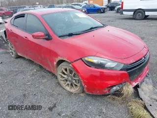 2014 Dodge Dart GT with VIN 1C3CDFEBXED871362, listed as a IAAI auction lot 41927980 with 132,098 mi miles. Bid and sale history available at carsss.com. Image 1.