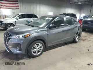 2023 Nissan Kicks S with VIN 3N1CP5BV0PL528555, listed as a Copart auction lot 47492755 with 38,855 mi miles and Salvage Title. Bid and sale history available at DreamBid. Image 1.
