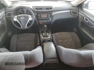 2016 Nissan Rogue SV with VIN KNMAT2MV8GP691017, listed as a Copart auction lot 55435685 with 91,056 mi miles and Salvage Title. Bid and sale history available at DreamBid. Image 8.
