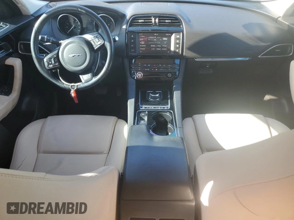 2017 Jaguar F-Pace 20d Premium with VIN SADCJ2BN5HA494574, listed as a Copart auction lot 60292325 with 93,331 mi miles and Salvage title. Bid and sale history available at DreamBid. Image 8.