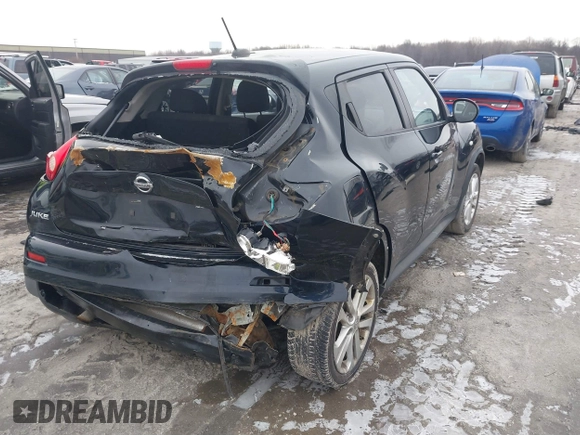2011 Nissan Juke SL with VIN JN8AF5MV5BT018344, listed as a IAAI auction lot 41214454 with 153,110 mi miles. Bid and sale history available at carsss.com. Image 4.
