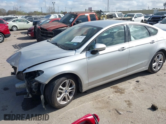 2018 Ford Fusion SE with VIN 3FA6P0H71JR284706, listed as a IAAI auction lot 41776983 with 1 mi miles. Bid and sale history available at carsss.com. Image 16.