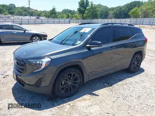 2021 GMC Terrain SLE with VIN 3GKALMEV5ML337302, listed as a IAAI auction lot 39609961 with 72,042 mi miles and . Bid and sale history available at carsss.com. Image 2.