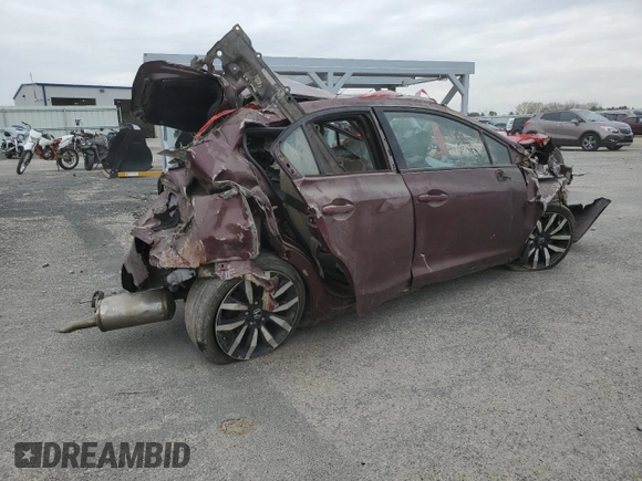 2015 Honda Civic EX-L with VIN 2HGFB2F91FH508909, listed as a Copart auction lot 54889935 with Not Provided miles and Non Repairable. Bid and sale history available at DreamBid. Image 3.