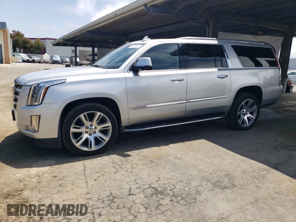 2016 Cadillac Escalade ESV Luxury Collection with VIN 1GYS4HKJXGR388002, listed as a Copart auction lot 60506725 with 128,597 mi miles and Clean title. Bid and sale history available at DreamBid. Image 1.