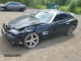 2004 Chrysler Crossfire z VIN 1C3AN69L54X014337, wystawiony jako Copart lot #64790664 z przebiegiem 121 344 mil mil oraz Czysty tytuł • Clean title. Historia ofert i sprzedaży dostępna na DreamBid. Obrazek 1.