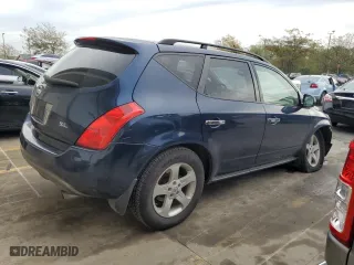 2003 Nissan Murano SL with VIN JN8AZ08T03W113641, listed as a Copart auction lot 71799404 with 98,383 mi miles and Salvage Title. Bid and sale history available at carsss.com. Image 3.