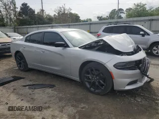 2023 Dodge Charger SXT with VIN 2C3CDXBG0PH627358, listed as a Copart auction lot 51266455 with 16,394 mi miles and Salvage Title. Bid and sale history available at carsss.com. Image 4.