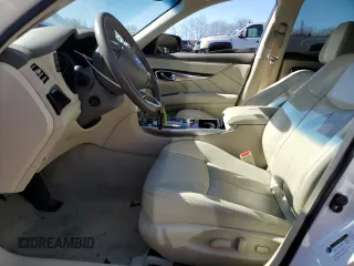2019 Infiniti Q70 Luxe with VIN JN1BY1AR7KM585629, listed as a Copart auction lot 49665645 with 47,755 mi miles and Salvage Title. Bid and sale history available at DreamBid. Image 7.