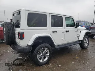 2020 Jeep Wrangler Unlimited Sahara Altitude with VIN 1C4HJXEG2LW188438, listed as a Copart auction lot 43531355 with 53,497 mi miles and Clean title. Bid and sale history available at DreamBid. Image 3.