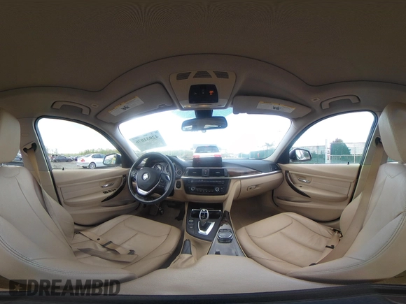 2014 BMW 3 Series 328i xDrive with VIN WBA3G7C55EKN37528, listed as a IAAI auction lot 42031076 with 55,627 mi miles and . Bid and sale history available at carsss.com. Image 18.