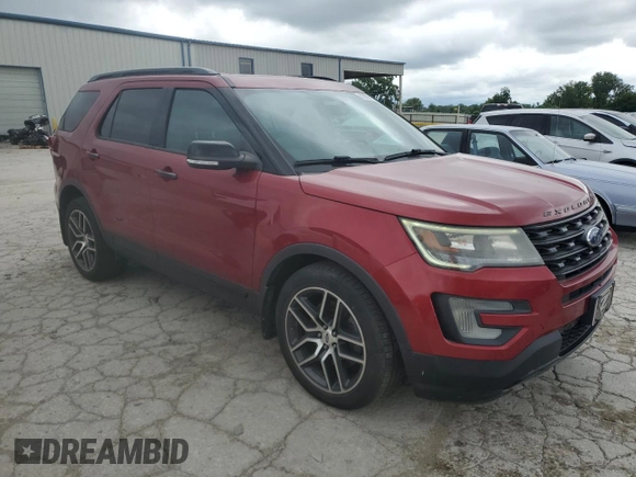 2017 Ford Explorer Sport с VIN 1FM5K8GT9HGC16734, выставлен на аукционе Copart как лот 65397425 с пробегом 115 780 миль миль и Чистый • Clean title. История ставок и продаж доступна на DreamBid. Изображение 4.
