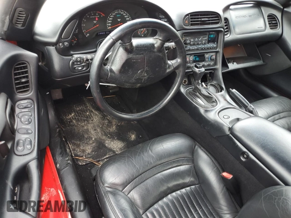 1998 Chevrolet Corvette with VIN 1G1YY32G8W5111357, listed as a Copart auction lot 79132504 with 0 mi miles and Salvage Title. Bid and sale history available at carsss.com. Image 8.