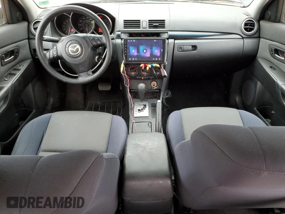 2004 Mazda 3 i with VIN JM1BK12F141114809, listed as a Copart auction lot 48137345 with 137,199 mi miles and Salvage Title. Bid and sale history available at DreamBid. Image 8.