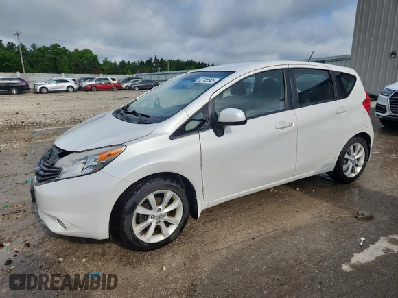 2014 Nissan Note S with VIN 3N1CE2CP9EL373392, listed as a Copart auction lot 62745545 with 82,647 mi miles and Clean title. Bid and sale history available at DreamBid. Image 1.