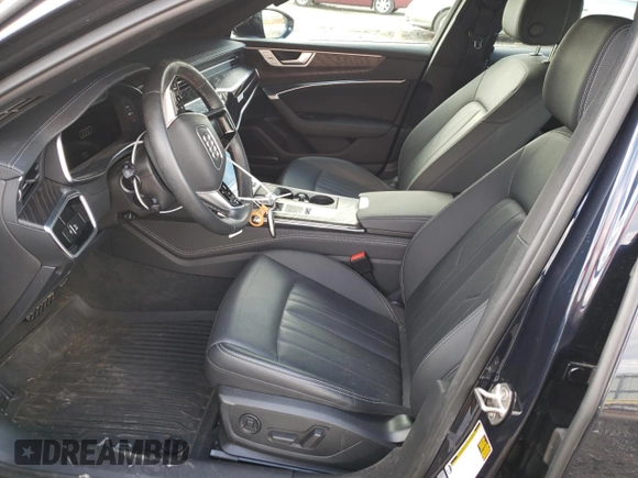 2021 Audi A6 Premium Plus with VIN WAUL2AF23MN050189, listed as a Copart auction lot 38332573 with 23,583 mi miles. Bid and sale history available at carsss.com. Image 7.