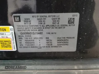 2013 GMC Acadia SLT with VIN 1GKKRRKD1DJ194481, listed as a Copart auction lot 48795165 with 177,099 mi miles and Clean Title. Bid and sale history available at carsss.com. Image 13.